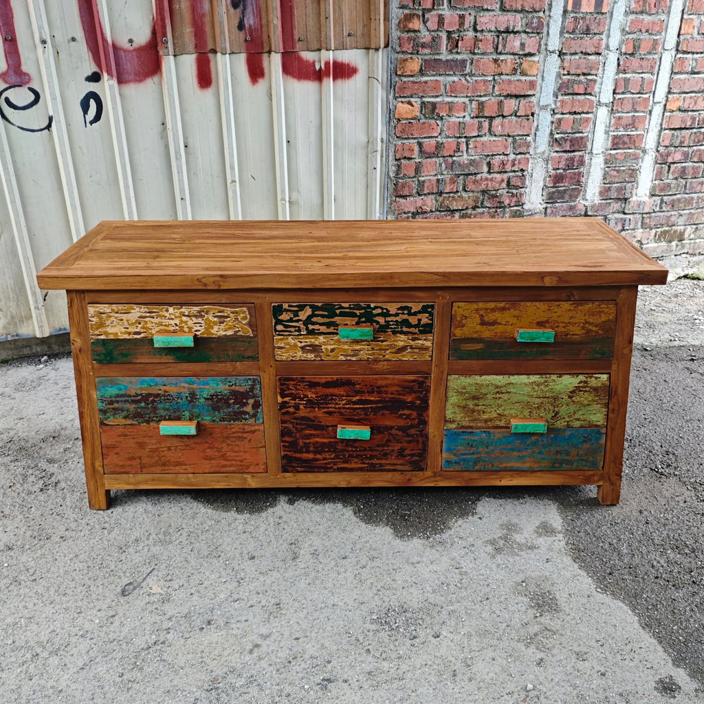 Rustic Dresser (150cm) Type 1