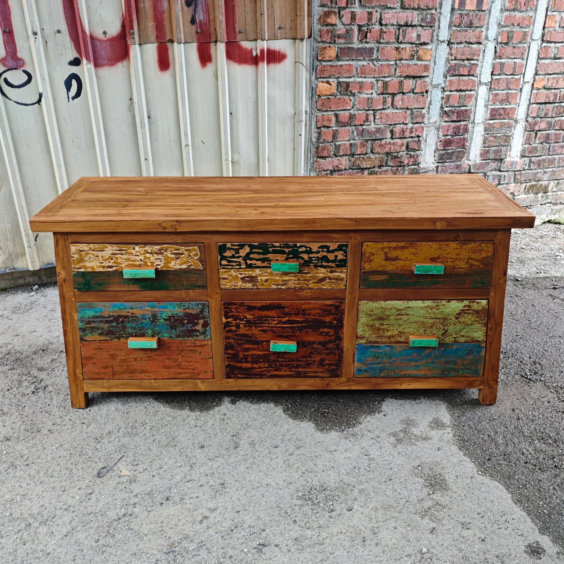 Rustic Dresser (150cm) Type 1