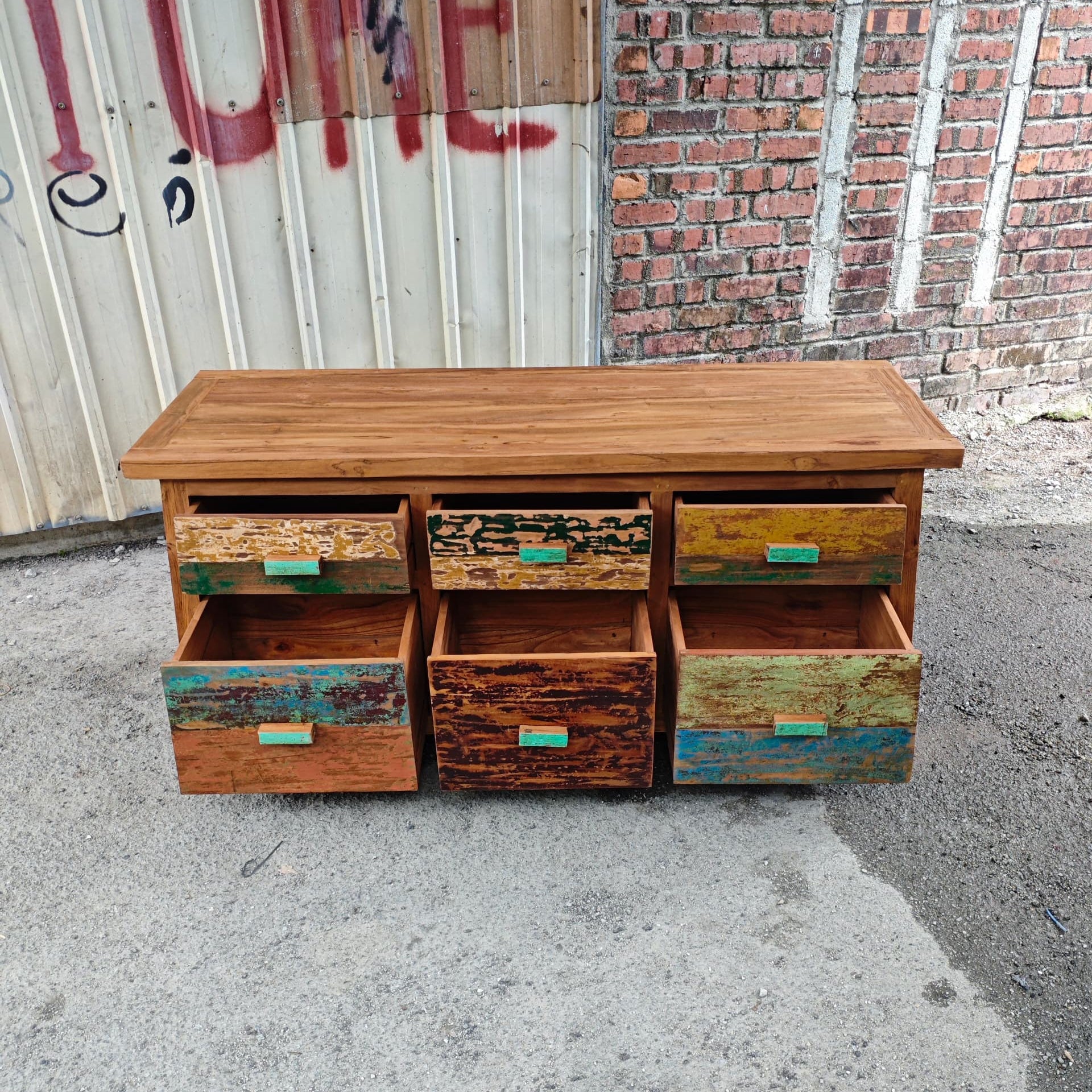 Rustic Dresser (150cm) Type 1