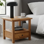 Byron Bedside Table (60cm High)