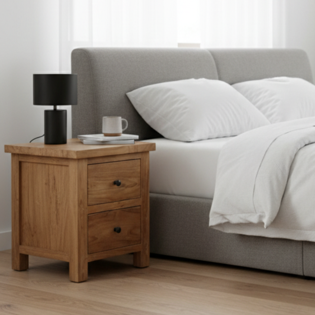 Byron Bedside Table (50cm High)