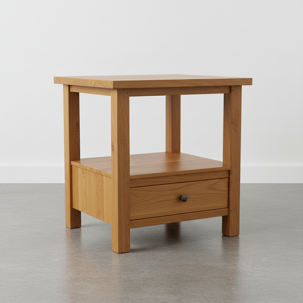 Byron Bedside Table (50cm High)