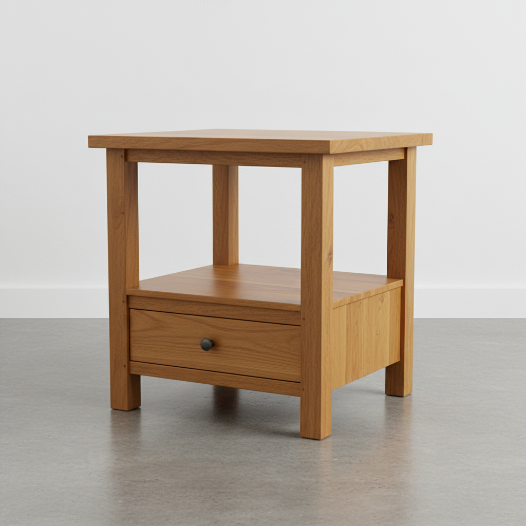 Byron Bedside Table (50cm High)