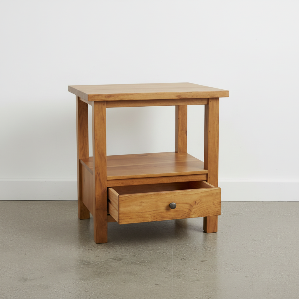 Byron Bedside Table (50cm High)