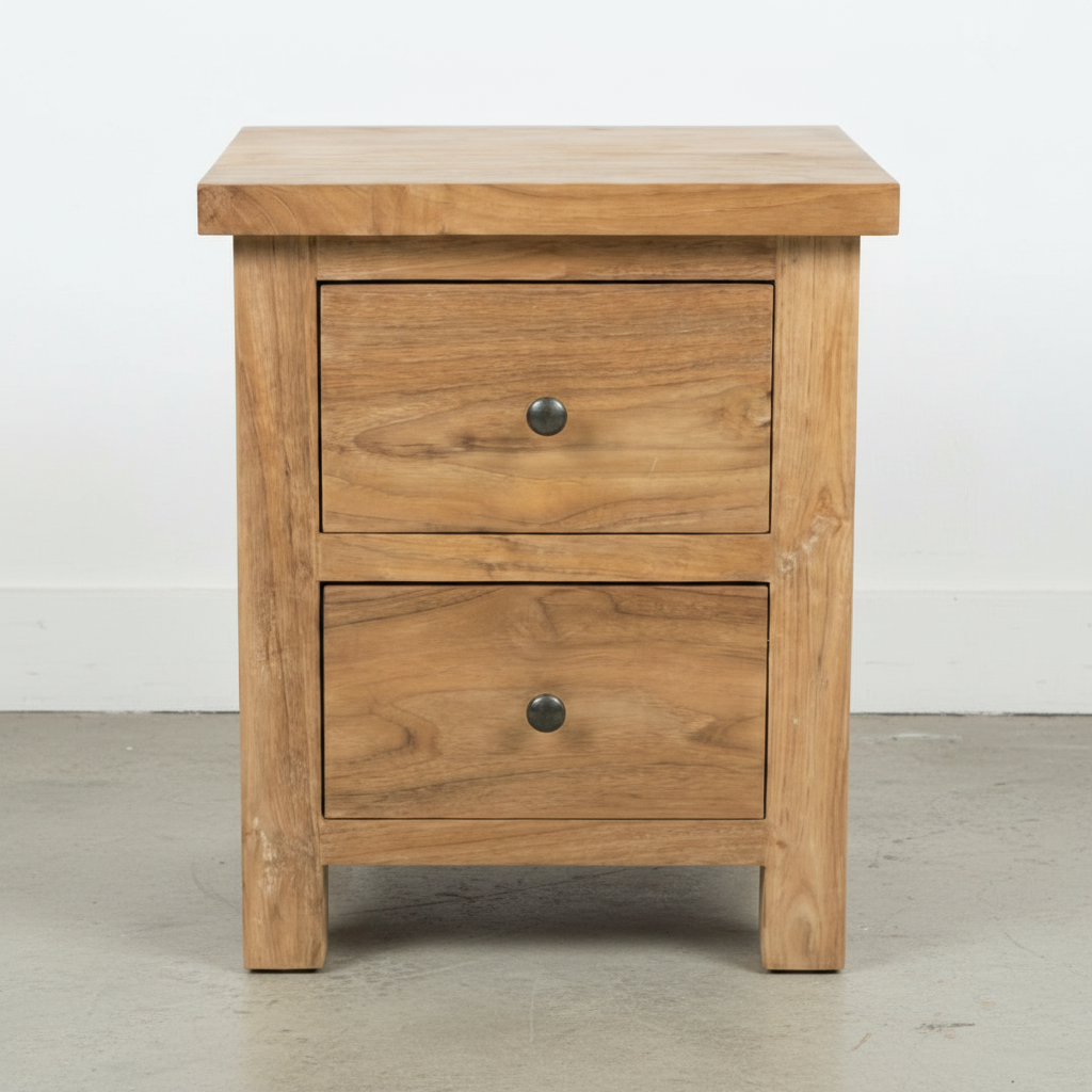 Byron Bedside Table (50cm High)