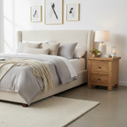 Byron Bedside Table (60cm High)