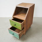 Rustic Bedside Table type 4