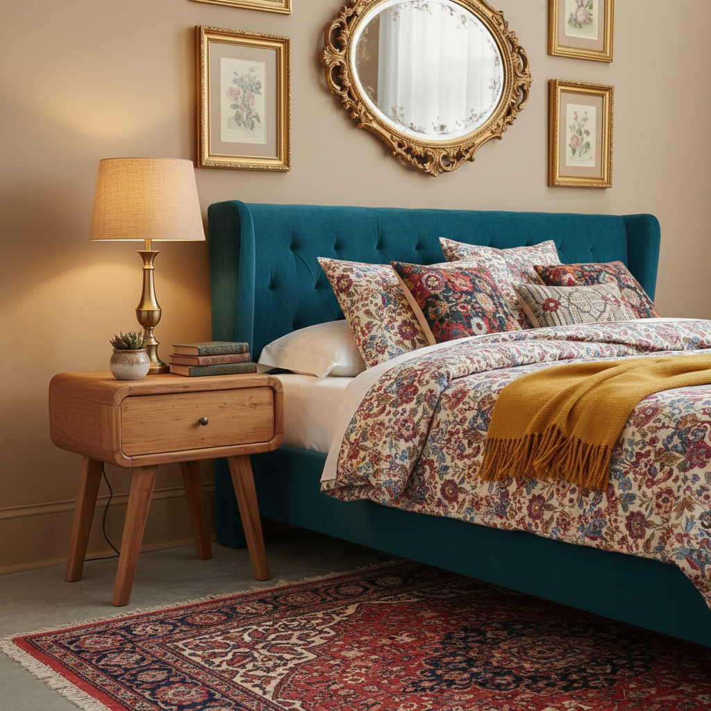 Rustic Bedside Table type 10