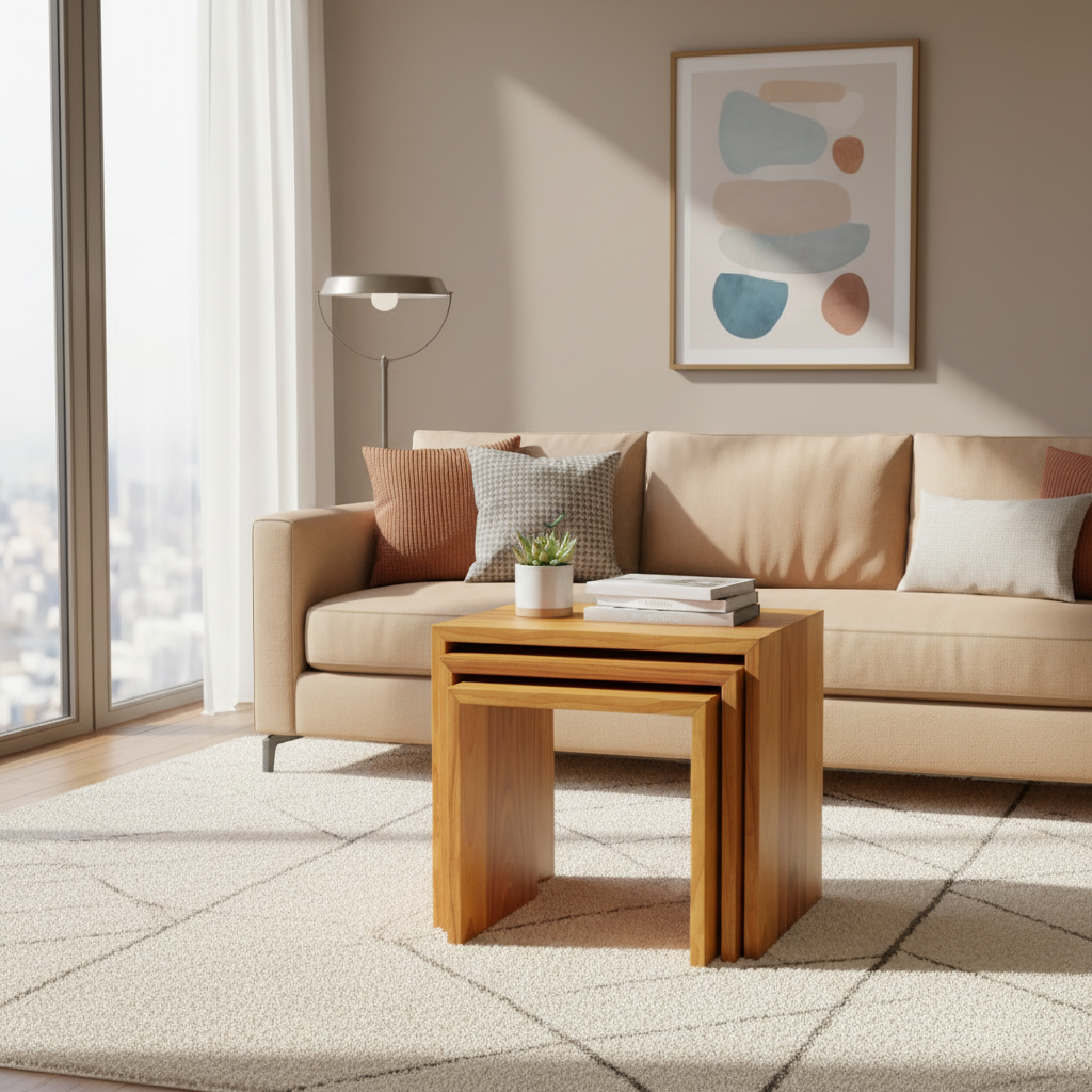 Custom Nesting Coffee Tables