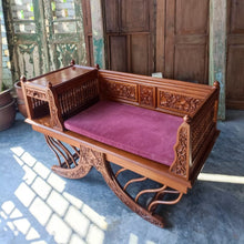 Load image into Gallery viewer, Teak Telephone Table/Chair
