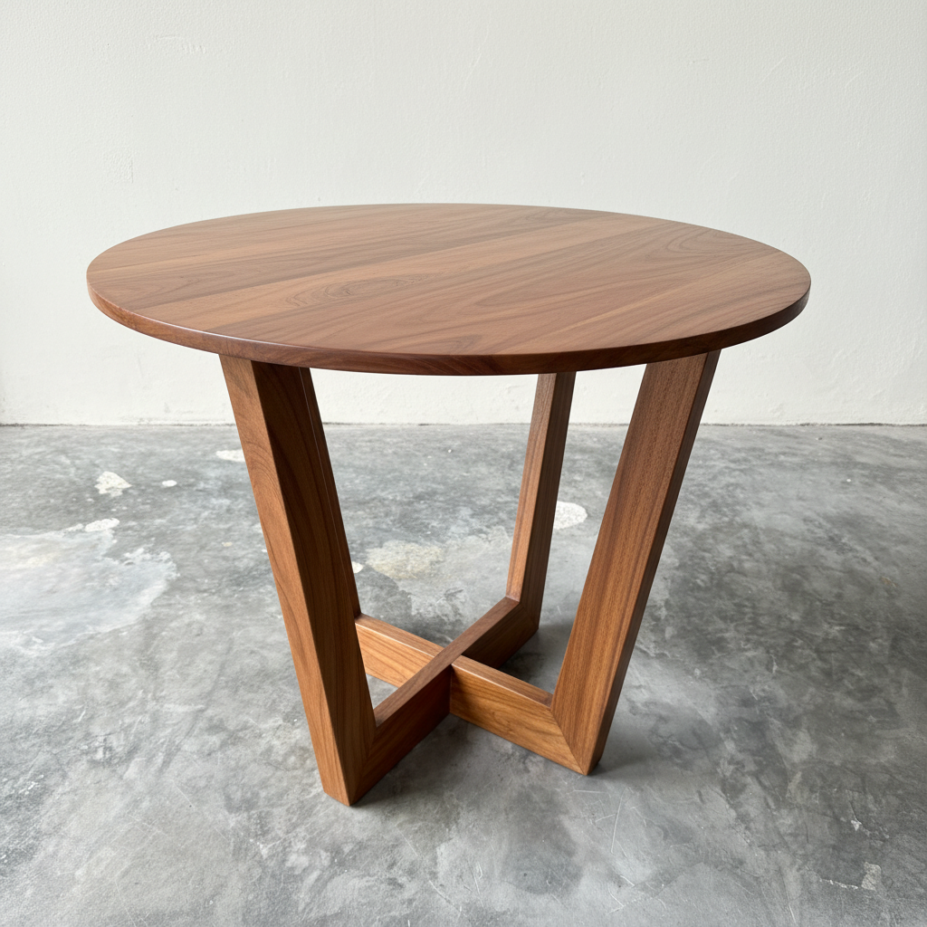 Bronte Round Coffee Table (raw)