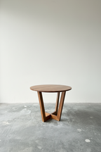 Bronte Round Coffee Table (varnished)