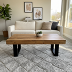 Rustic Thick Coffee Table