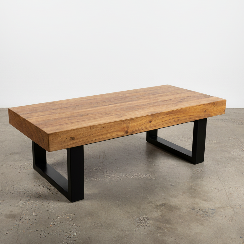 Rustic Thick Coffee Table