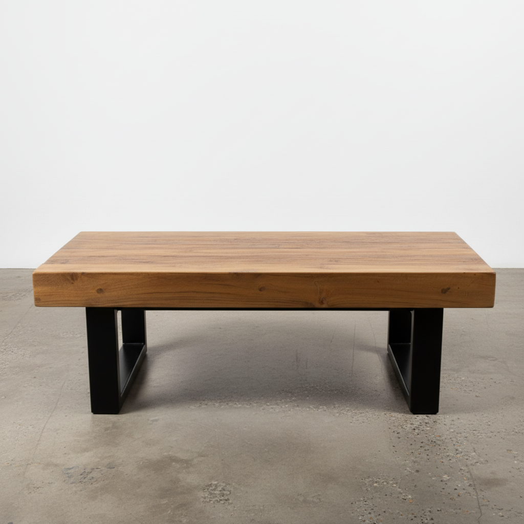 Rustic Thick Coffee Table