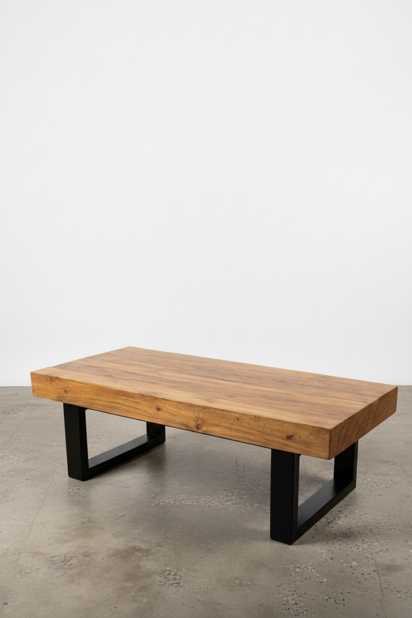 Rustic Thick Coffee Table