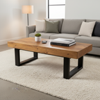 Rustic Thick Coffee Table