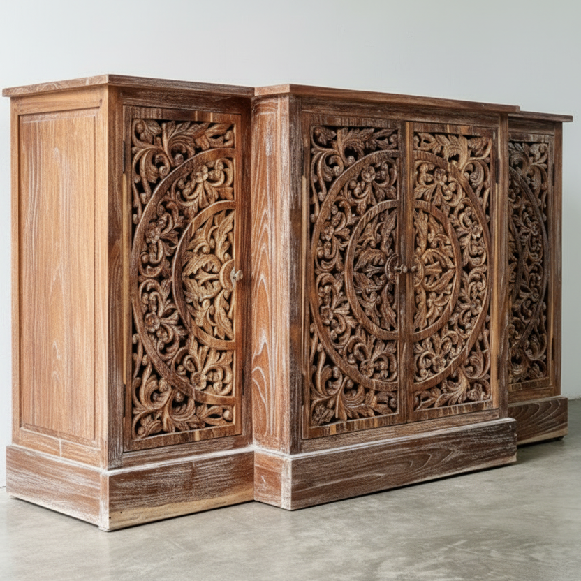 Ornate Cabinet (180cm) Type 1