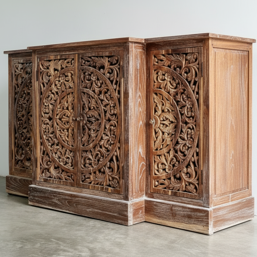 Ornate Cabinet (180cm) Type 1