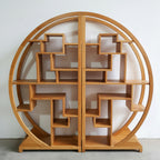 Oriental Circular Shelf Unit