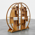 Oriental Circular Shelf Unit