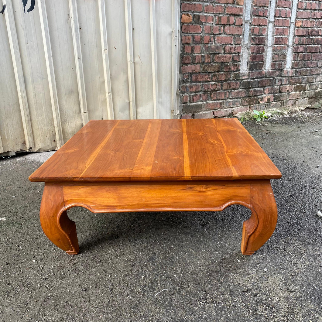 Vintage Teak Opium Bed Coffee Table #2