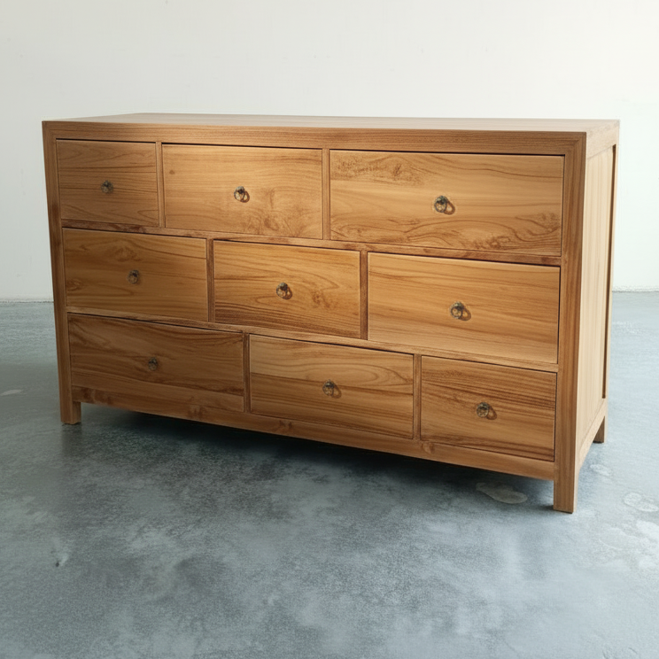 Rustic Dresser (160cm) Type 3