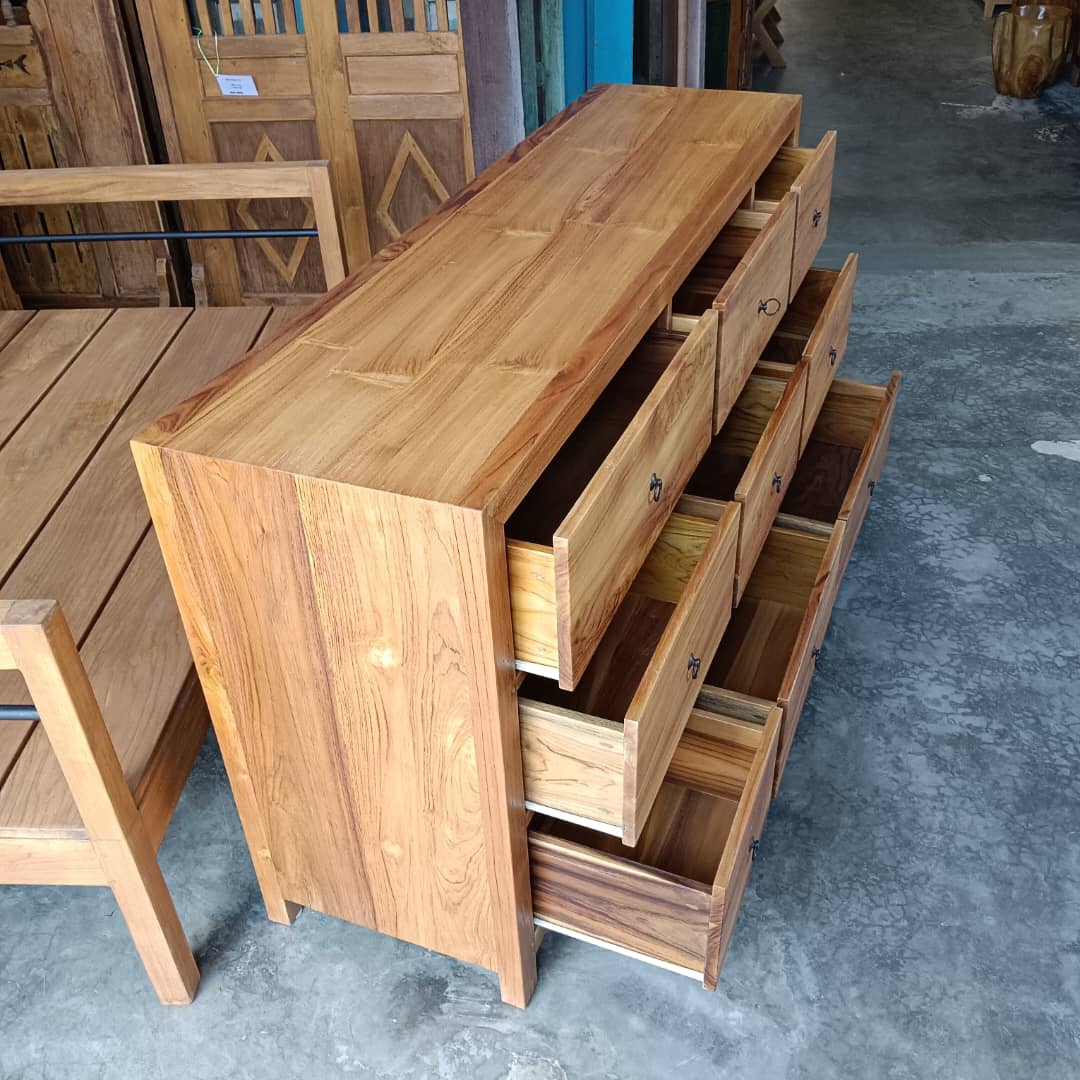 Rustic Dresser (160cm) Type 3