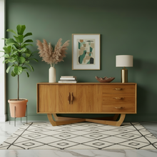 Load image into Gallery viewer, Mid Century TV Console (150cm) Type 1
