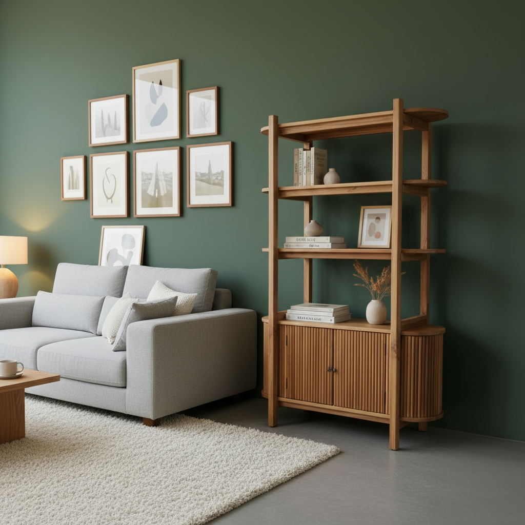 Varamon Shelf Unit (120W x 185H)