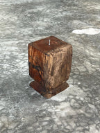 Vintage Teak Candle Holder (incl. candle) #7