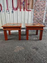 Load image into Gallery viewer, Vintage Teak Side Tables (sold as a pair)
