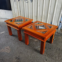 Load image into Gallery viewer, Vintage Teak Side Tables (sold as a pair)
