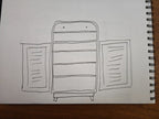 Rustic Shoe Rack Type 4