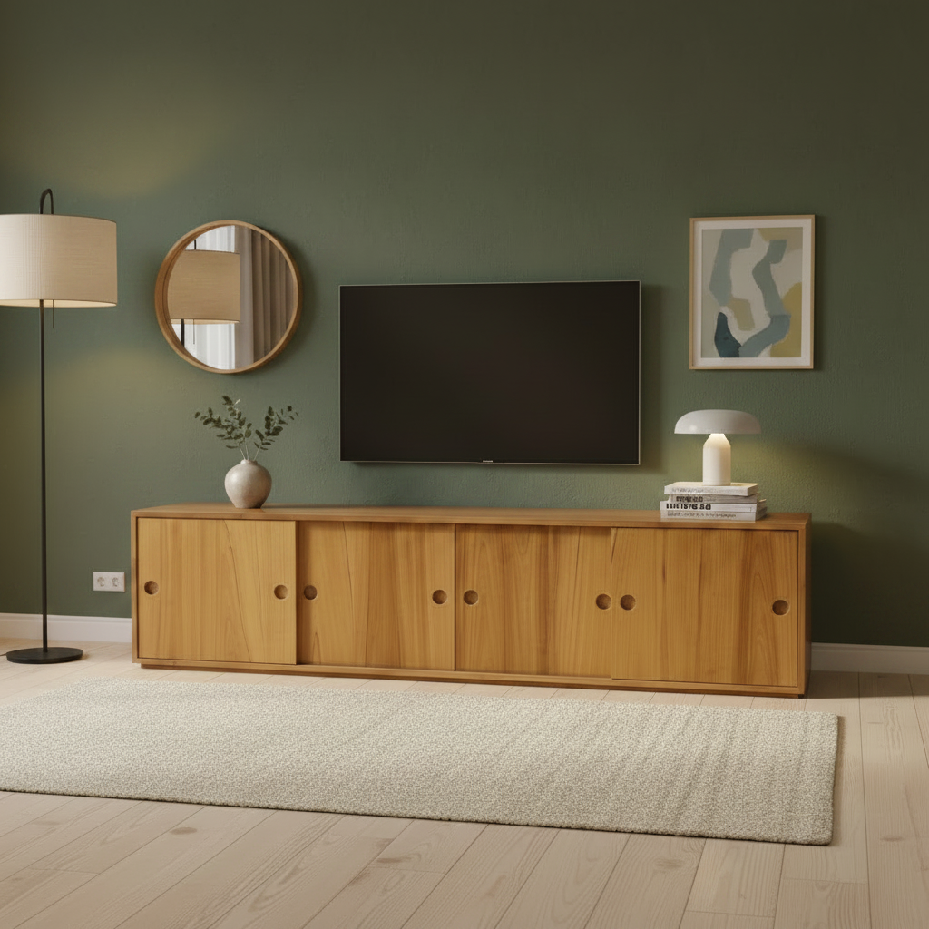 Custom TV Console