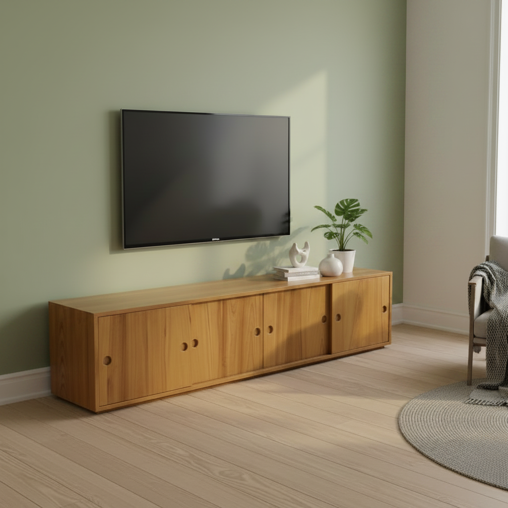Custom TV Console