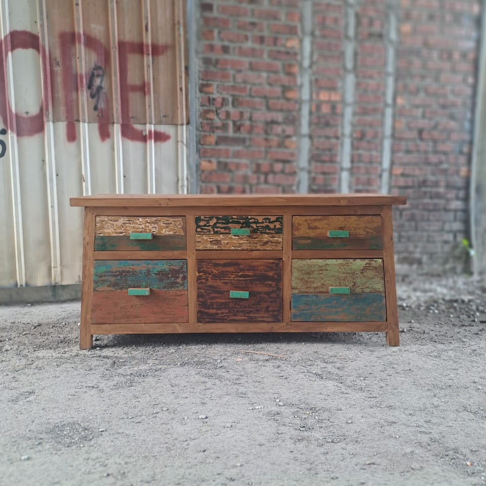 Rustic Dresser (150cm) Type 1