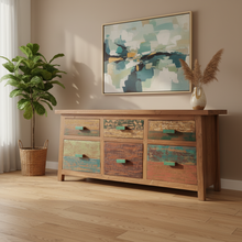 Load image into Gallery viewer, Rustic Dresser (150cm) Type 1
