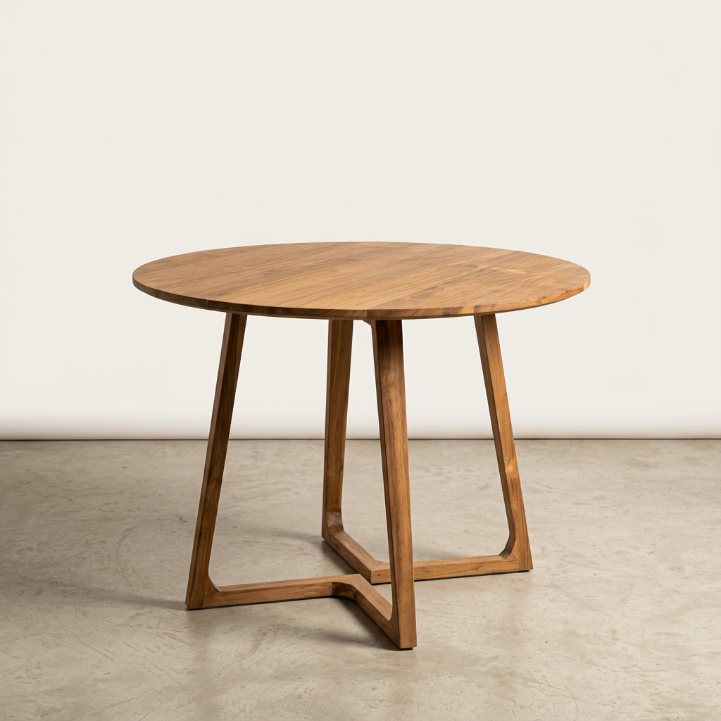 Ramberg Round Dining Table (100cm) - (4 Legs) - display unit