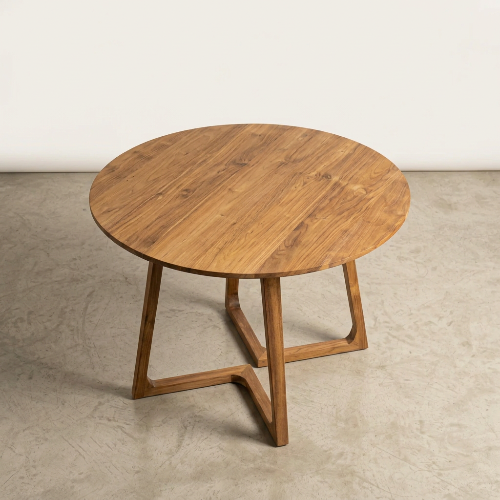 Ramberg Round Dining Table (100cm) - (4 Legs) - display unit