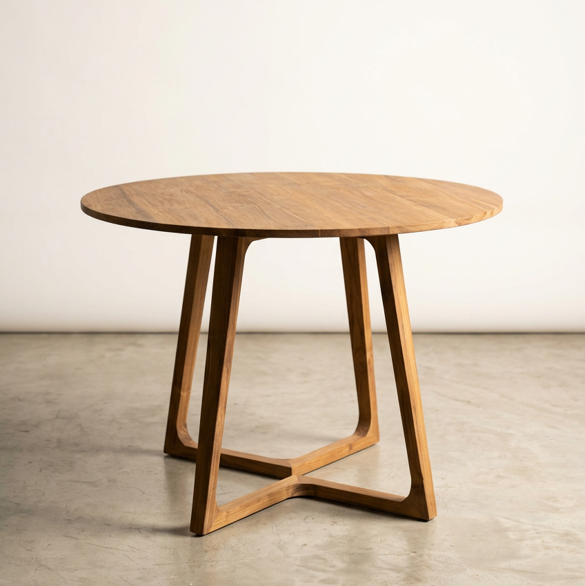 Ramberg Round Dining Table (100cm) - (4 Legs) - display unit