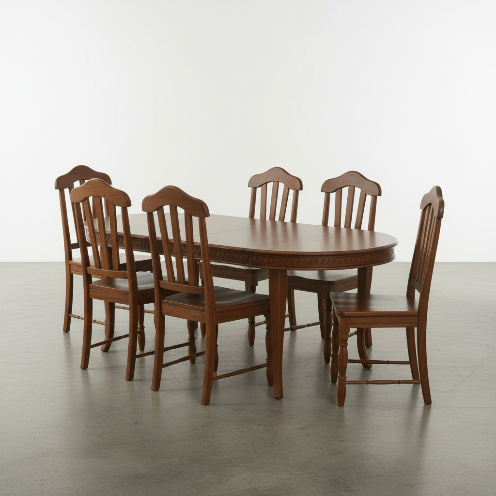 Vintage Teak Dining Set (pre-owned, un-restored)