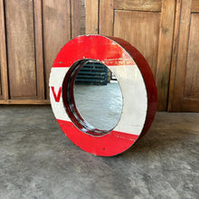 Load image into Gallery viewer, Oil Barrel Round Mirror
