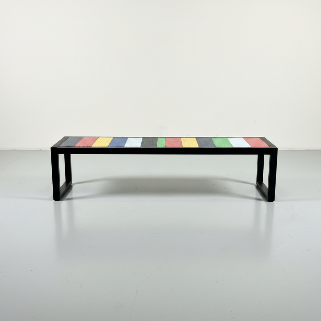 Oil Barrel Bench (200cm)