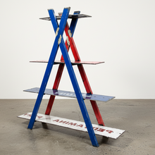 Load image into Gallery viewer, Oil Barrel Shelf Unit Type #2
