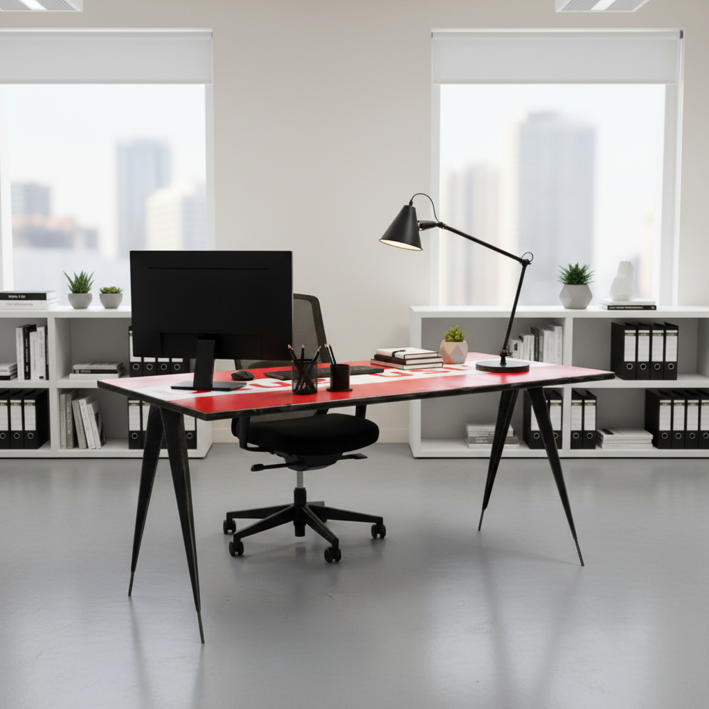 Oil Barrel Desk Type #1