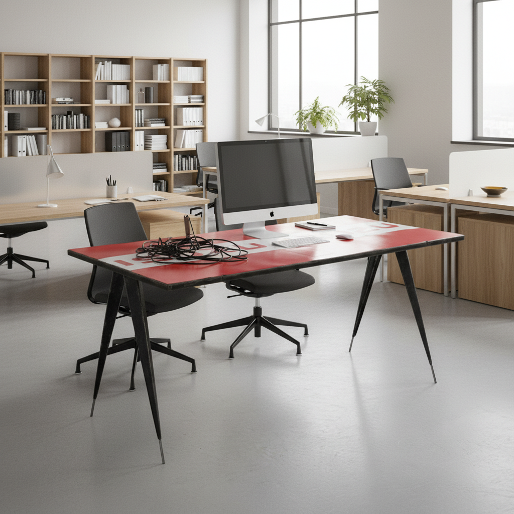 Oil Barrel Desk Type #1