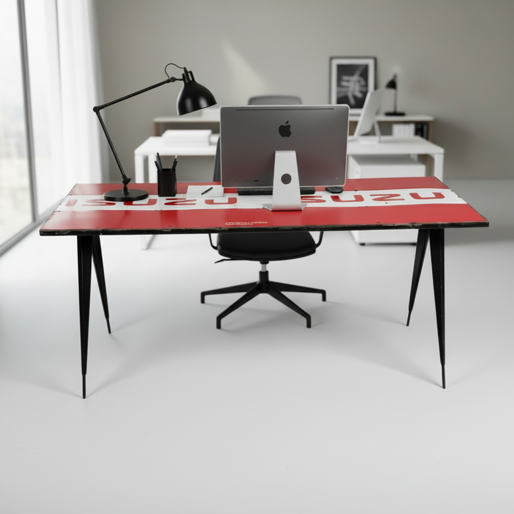 Oil Barrel Desk Type #1