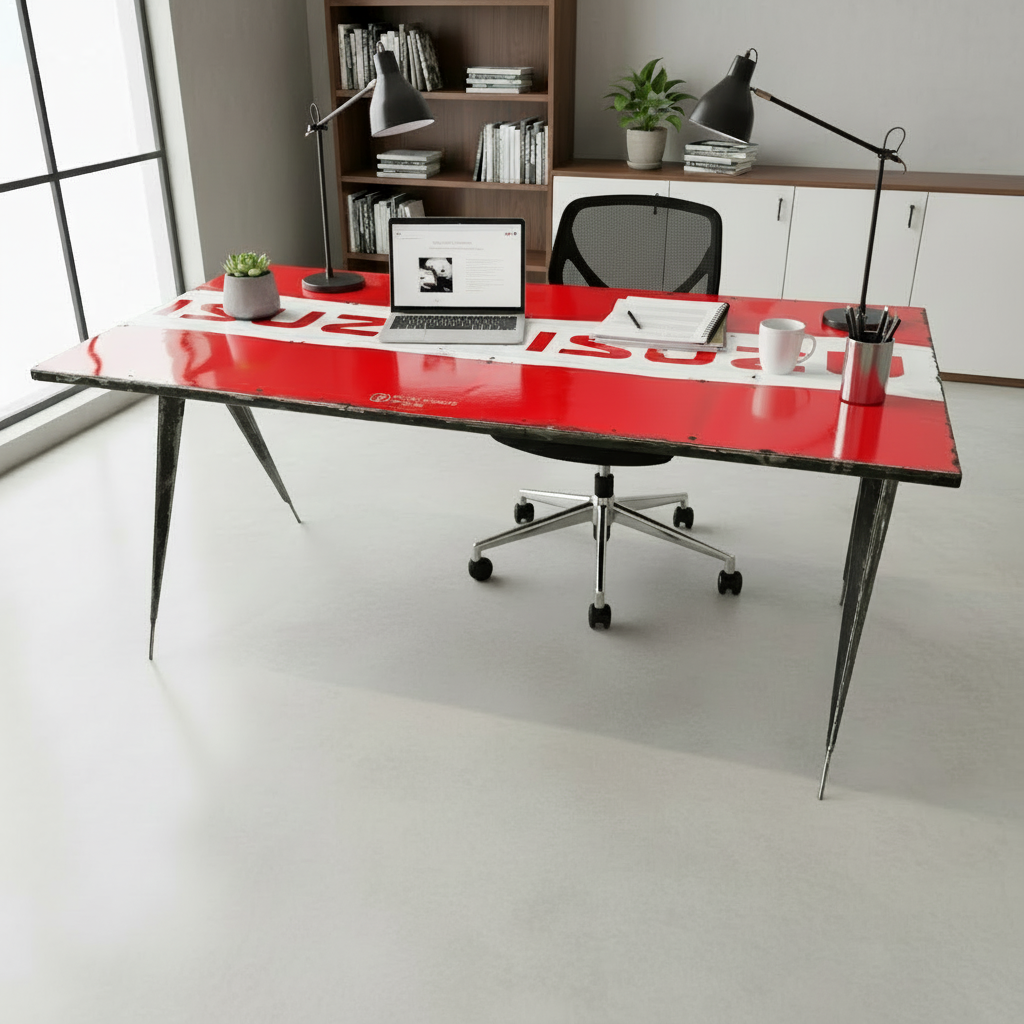 Oil Barrel Desk Type #1