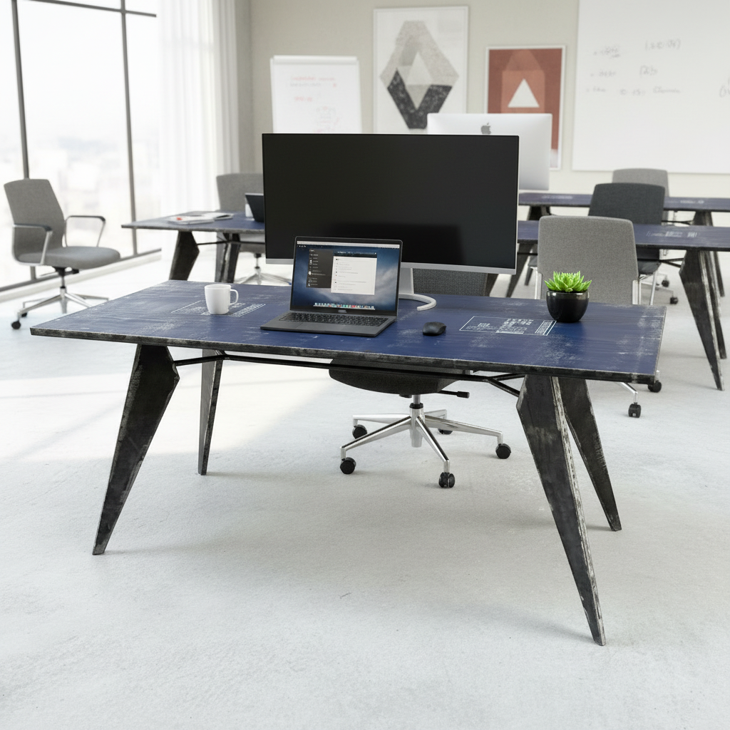 Oil Barrel Desk Type #3